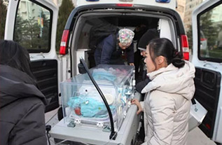 庆安县妇婴监护型护送
